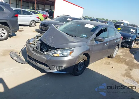 2016 Nissan Sentra Sv from USA, damaged, VIN 3N1AB7APXGY293038